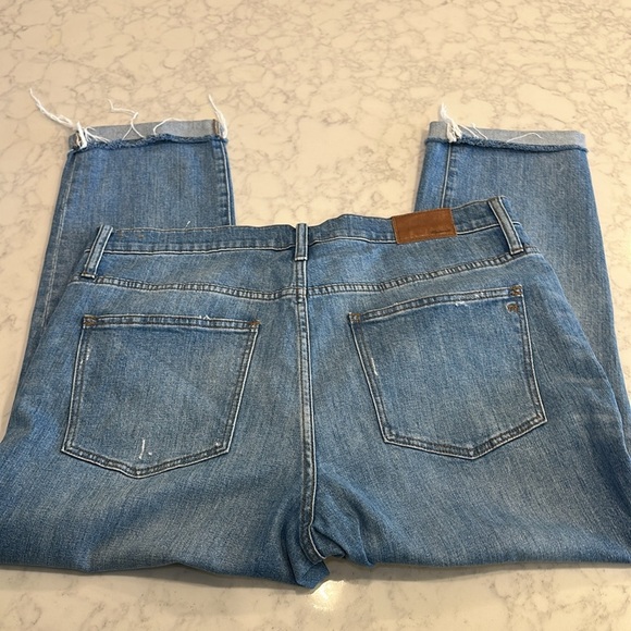 Madewell The Slim Boy Jean Distressed Size 32 - Picture 8 of 10
